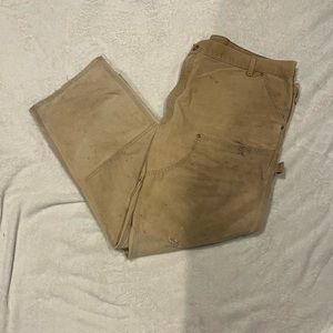 Mens Carhartt Double Front Pants